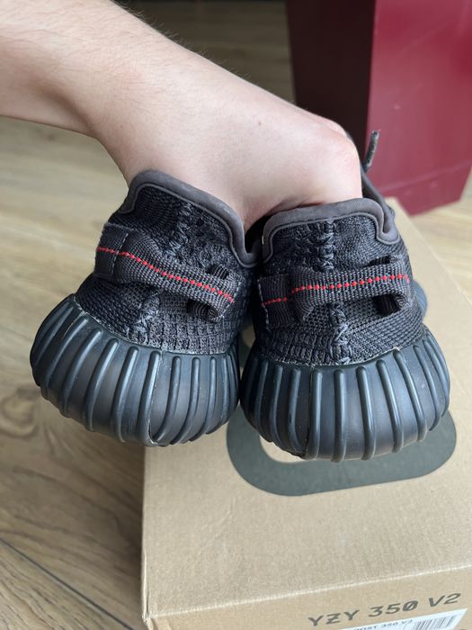 Adidas Yeezy Boost 350 V2 Black Static Non Reflective buty 39 1/3