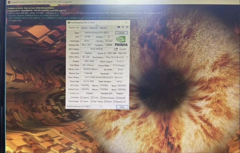 Відеокарта Gigabyte AORUS GTX 1080 Ti 11GB