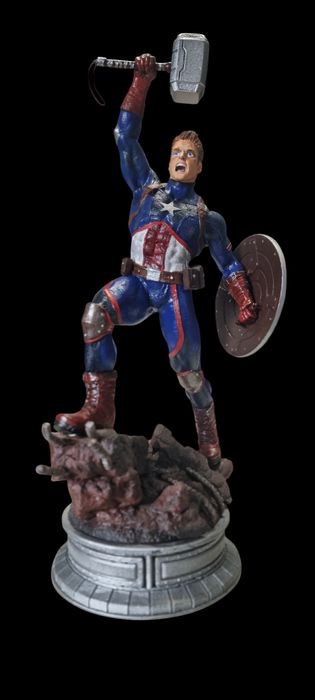 Estátua Capitão América em.Resina