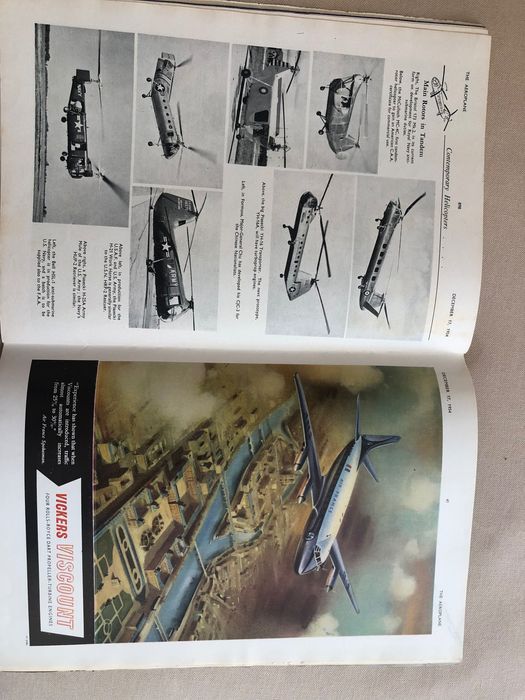 Helicopter development review magazine Dez 1954