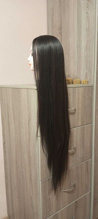 Перука з термоволокна на сітці