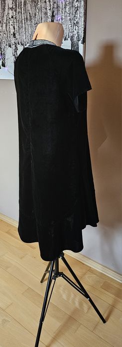 Zamszowa sukienka Imperial
