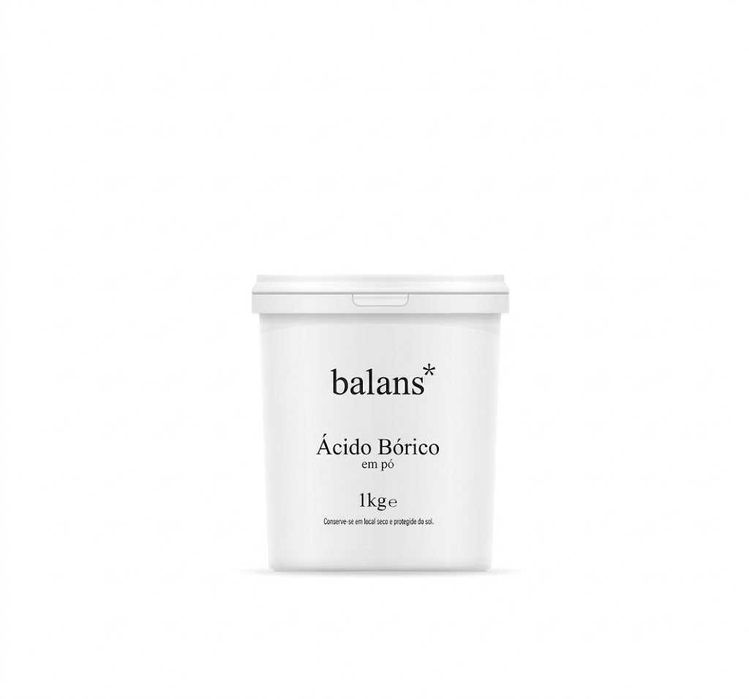 Ácido Bórico (100g, 250g, 500g e 1kg)
