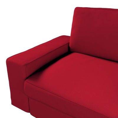 Sofá 3 Lugares IKEA KIVIK Tecido Vermelho
