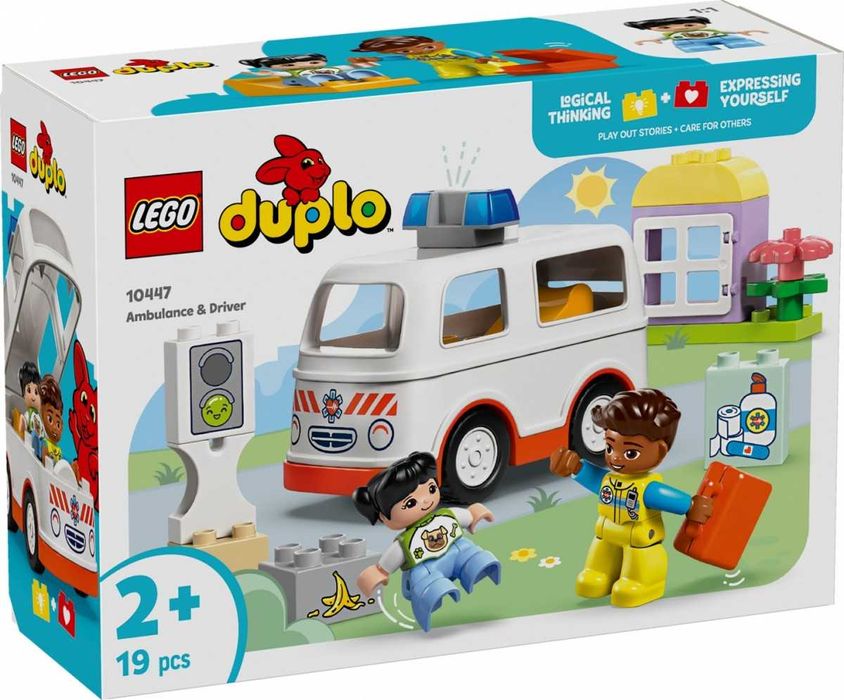 Klocki LEGO Duplo 10447 Karetka z kierowcą