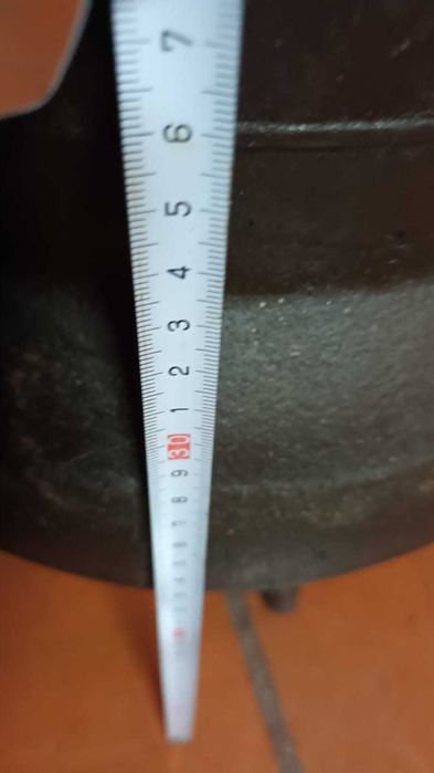 Panela de ferro de lareira