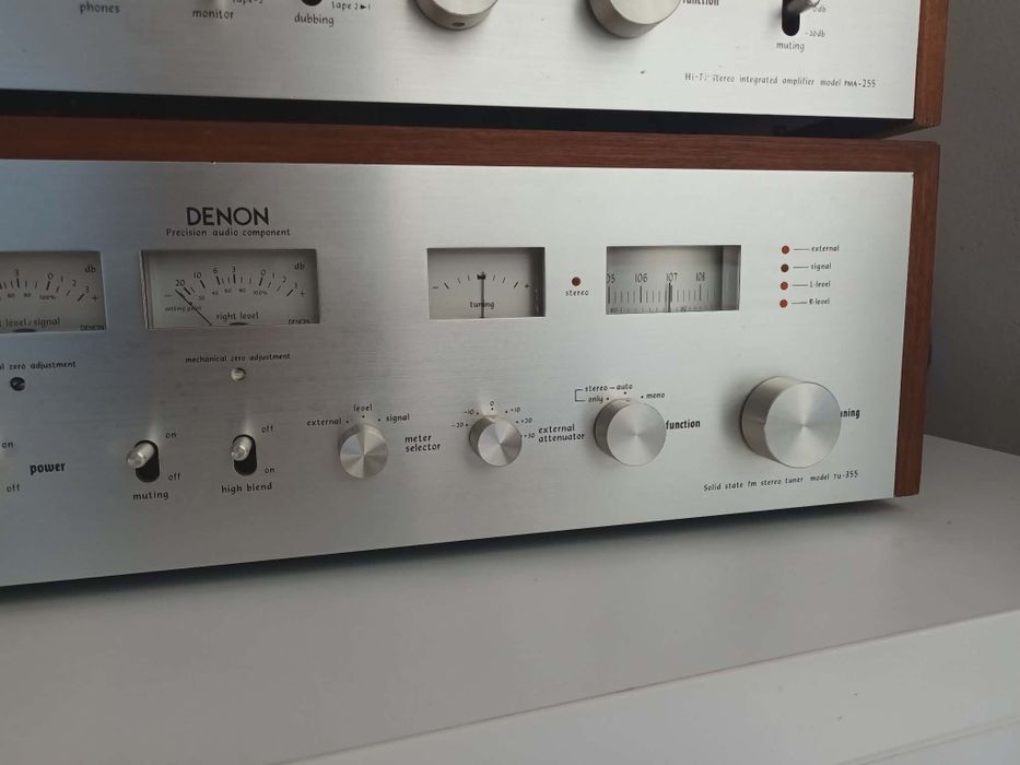 Wzmacniacz DENON PMA255+ tuner TU355