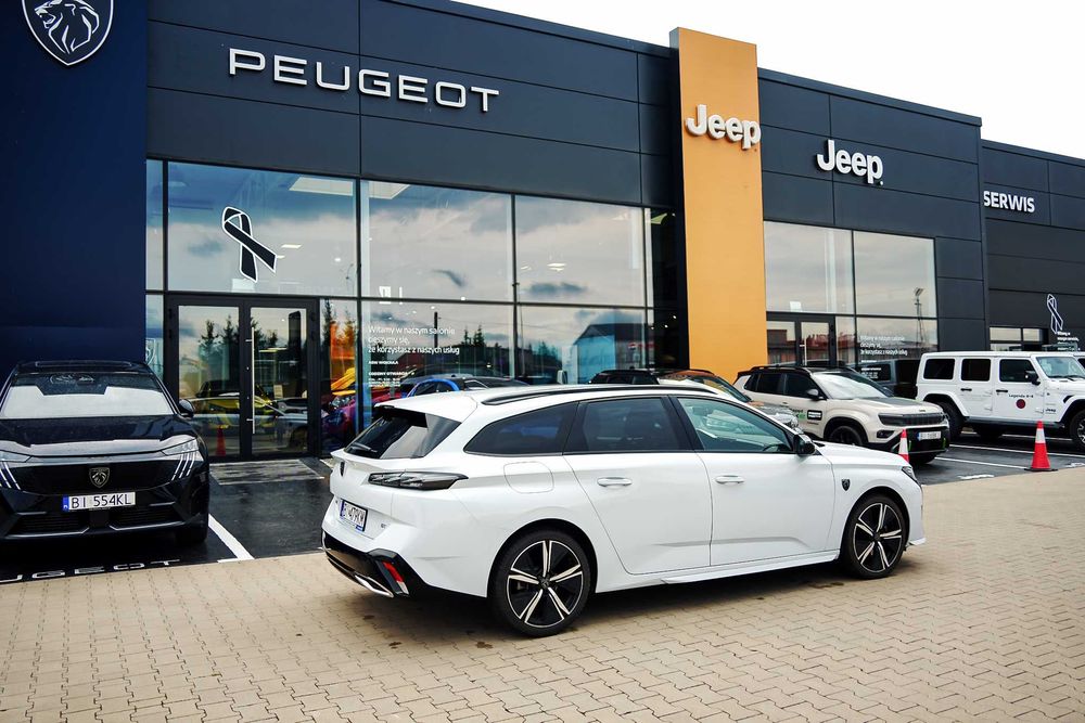 Wypożyczalnia aut PEUGEOT 308 GT KOMBI AUTOMAT 2025r. M-Dealer RENT