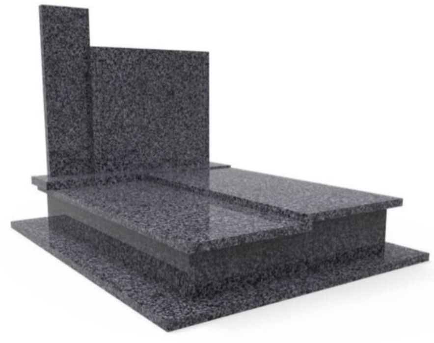 Pomnik granitowy podwójny