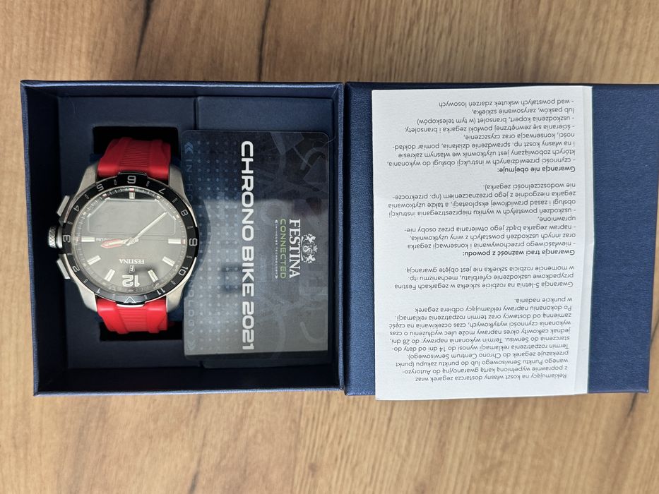 FESTINA CONNECTED D hybrid smartwatch czerwony F23000/C