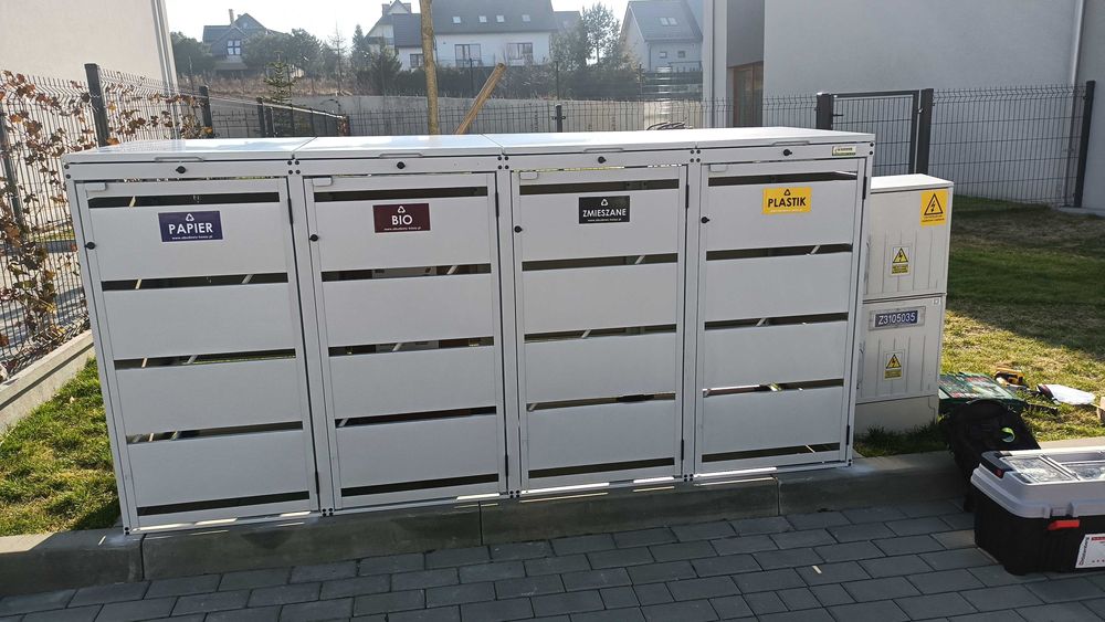 Obudowa Zabudowa Kosza Wiata Śmietnikowa Domek Narzędziowy Śmietnik