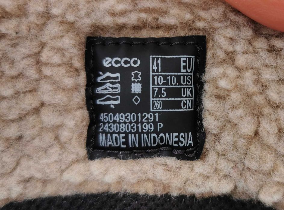 Шкіряні черевики кросівки ECCO Soft 7 Tred GTX 41 р. Оригінал