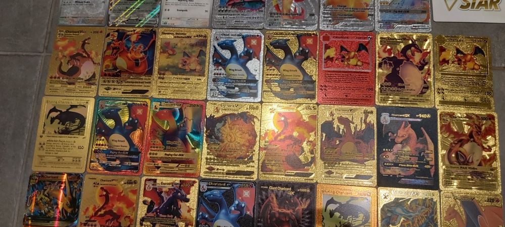 Karty Pokemon oryginalne różne 136 szt. Zestaw