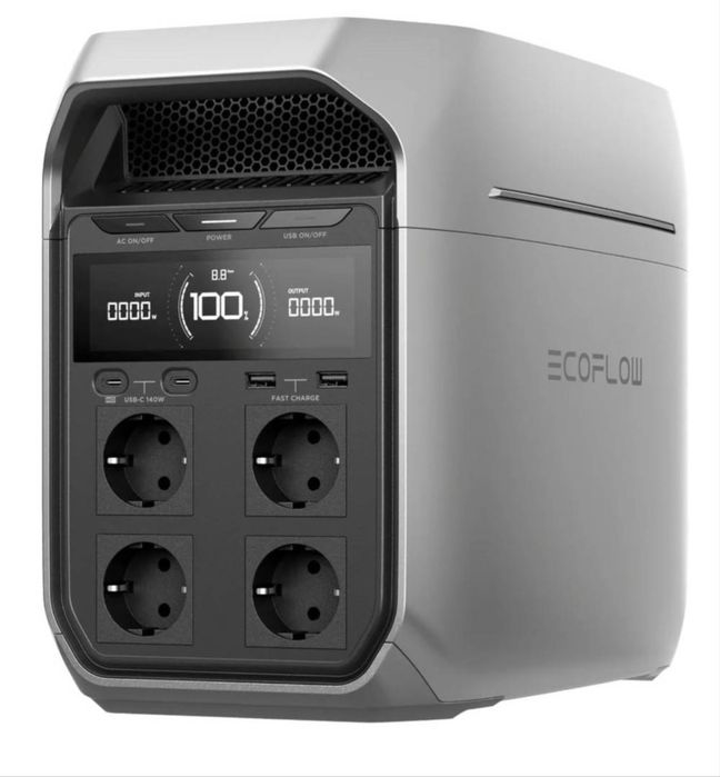 Портативна зарядна станція EcoFlow DELTA 3 plus 1800Вт