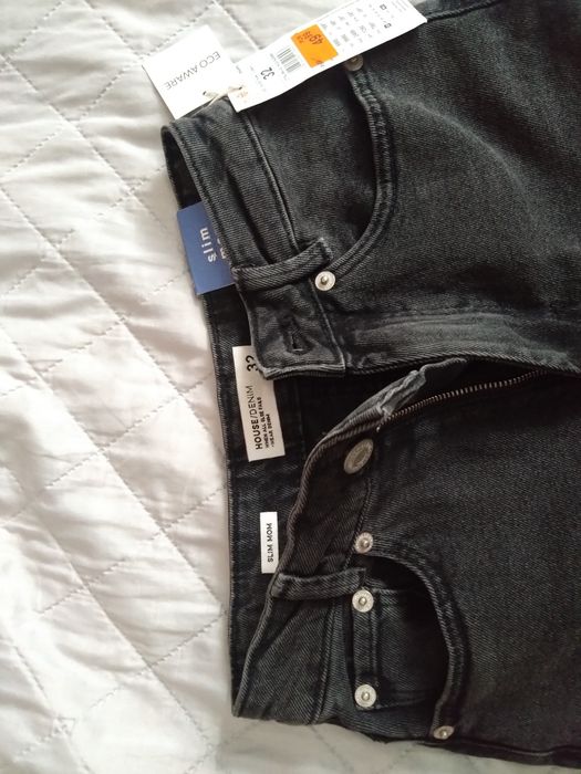 Spodnie jeansowe mom fit rozm 32 house