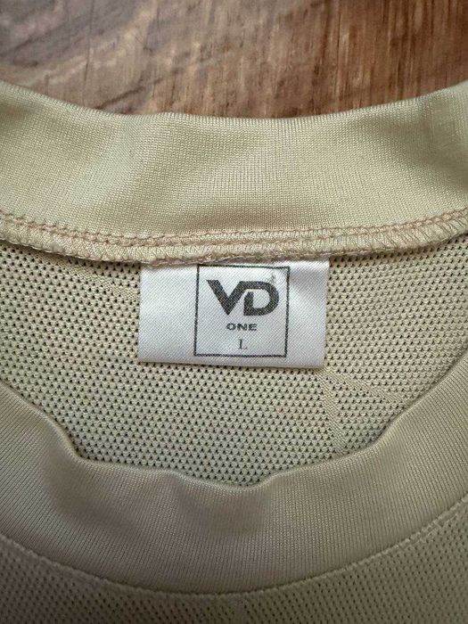 Футболка чоловіча VD ONE колір бежевий розмір L також підходить для М