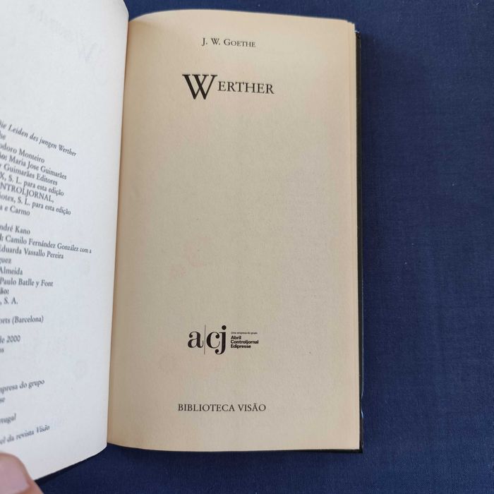 J. W. Goethe - Werther