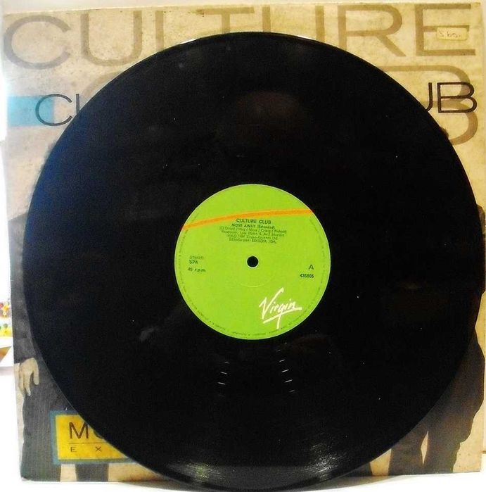Culture Club – Move Away (Extended) - Virgin - made in Portugal 1986