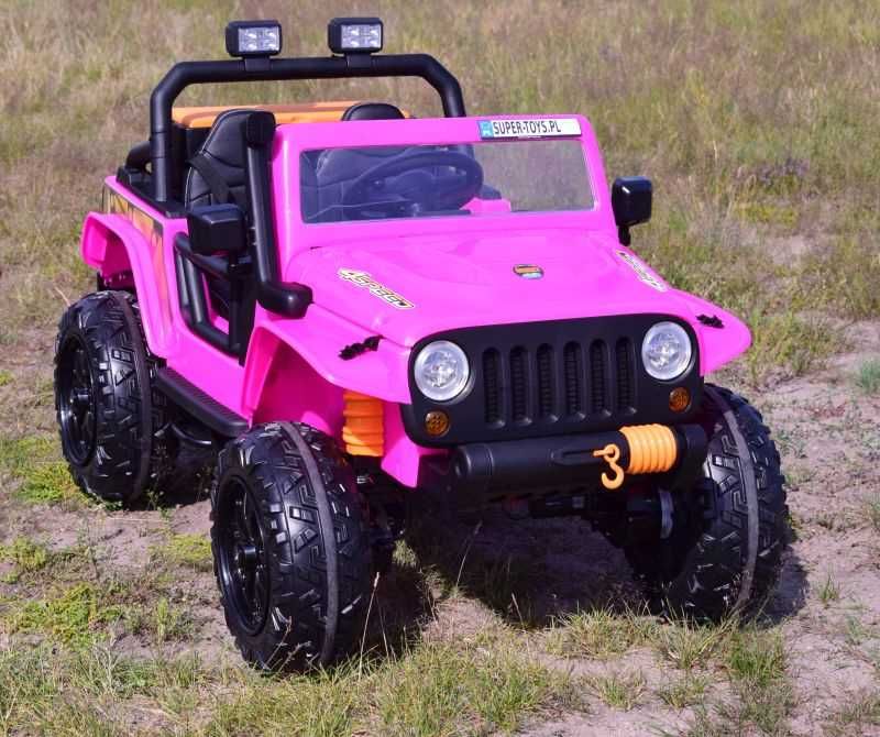 BAWIBUS.PL auto samochód na akumulator JEEP 4x4 do 100kg dziewczynki