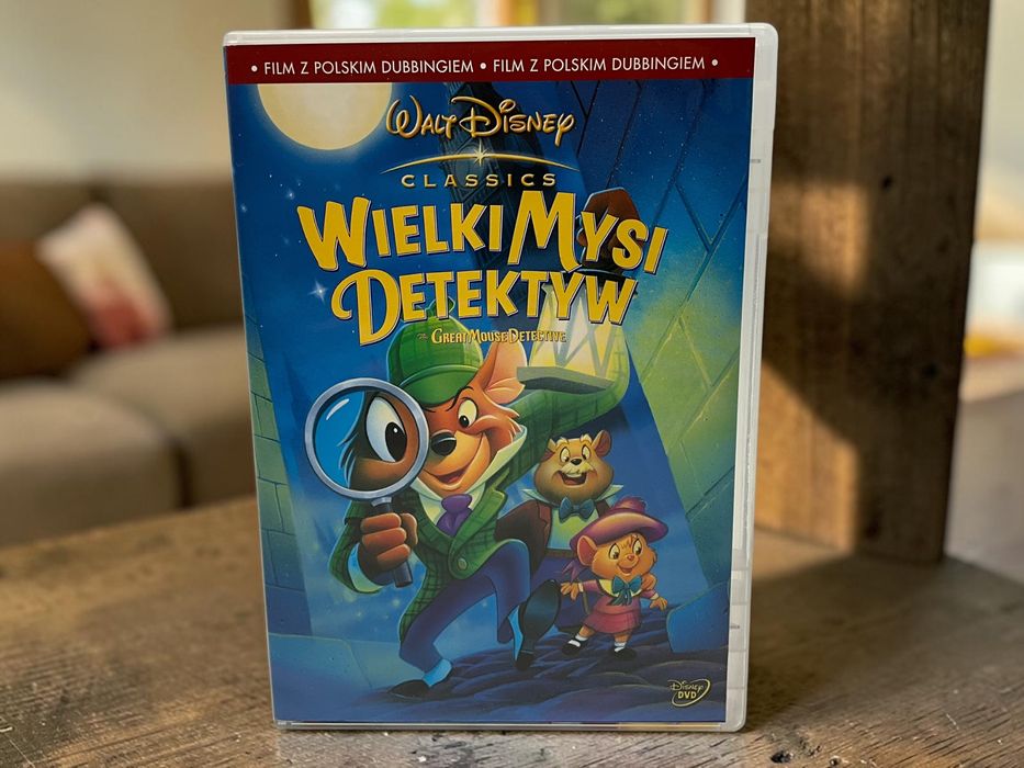 Wielki mysi detektyw DVD, The Great Mouse Detective, 1986, Disney