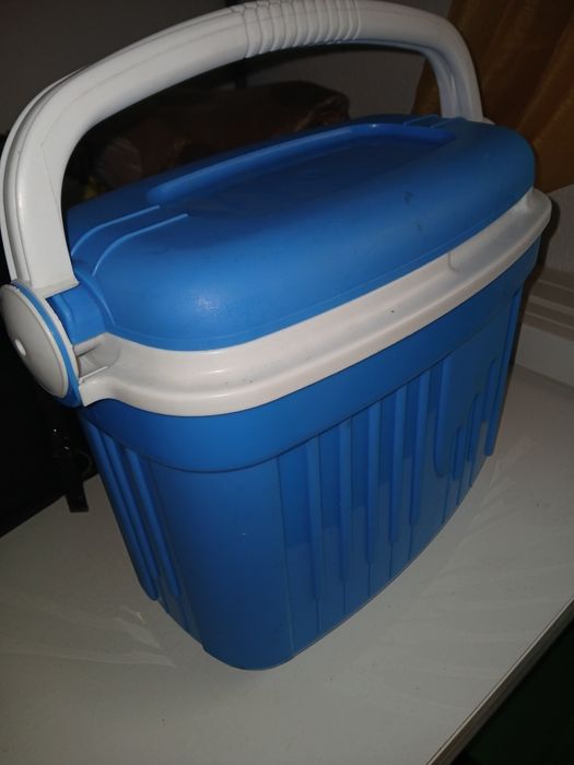 Geleira camping azul