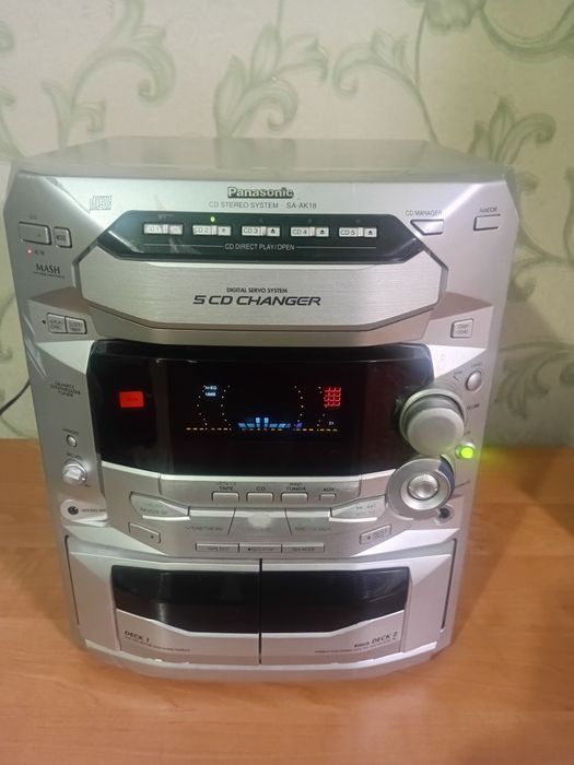 Голови музичних центрів Panasonic  SA-AK18 та SA-AK250