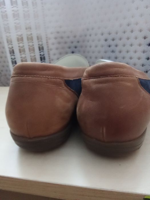 Женские кожаные балетки новые