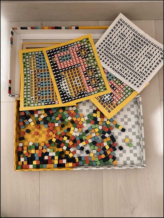 Дерев’яна мозаїка Wooden Pixel Cars, 400 кубиків (Cubika)