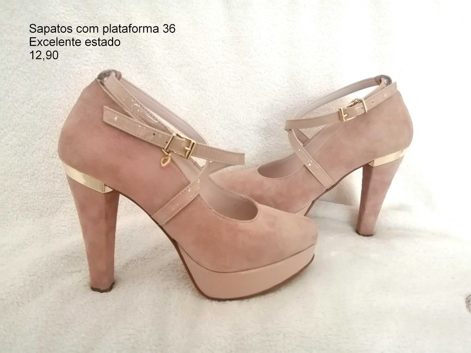 Sapatos com plataforma 36