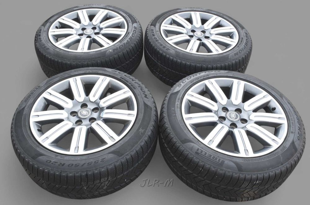 Range Rover Sport 4x Koła 20" felgi  Opony PIRELLI Scorpion Winter