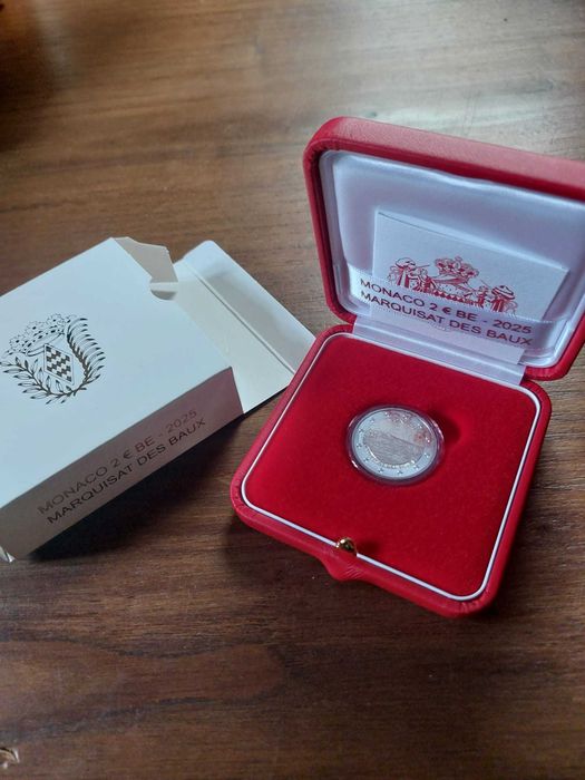 Moedas 2€ Comemorativas Proof Mónaco 2025