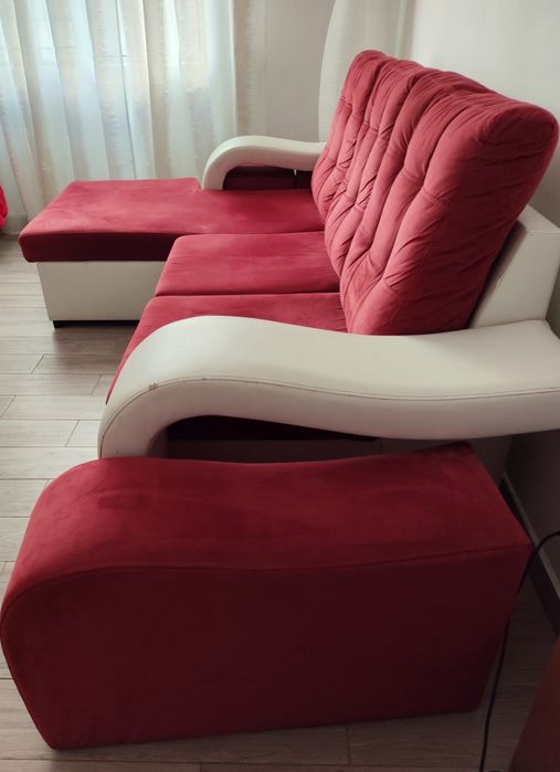 Sofá com chaiselongue