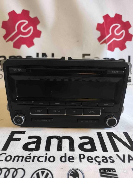 Rádio / Auto Rádio VW GOLF VI 1.2 TSI (77 kW / 105 cv) [11.2008 - 11.2012] 1K0035186AN (OEM)