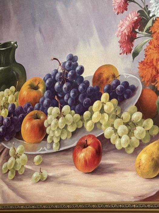 Martwa natura E. Krüger z okresu międzywojennego