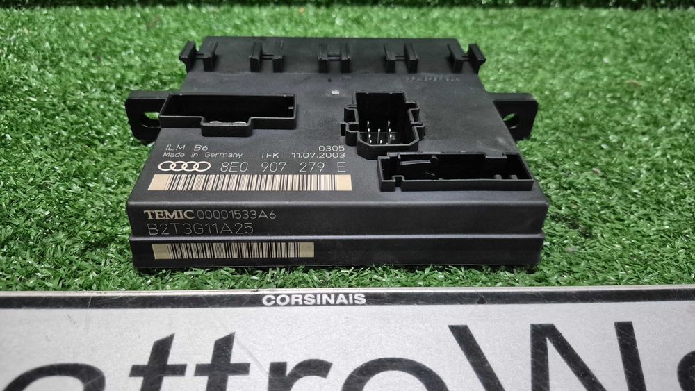 Modulo Centralina Conforto ILM Luzes Audi A4 B6 8E 2000 a 2004 8E0907279E