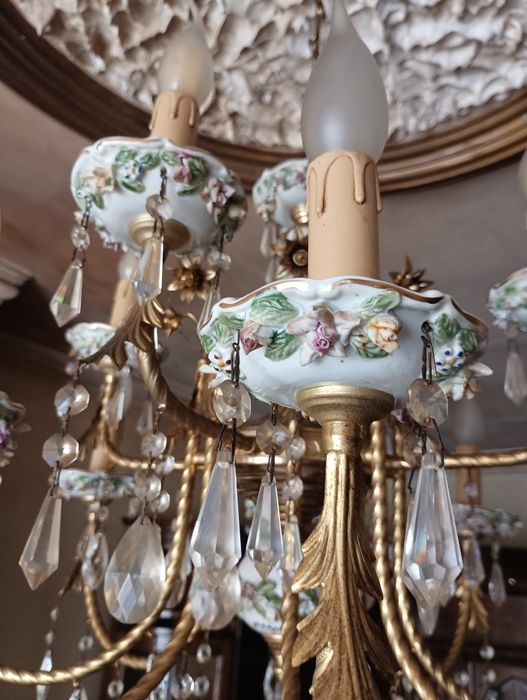 Candeeiro teto cristal