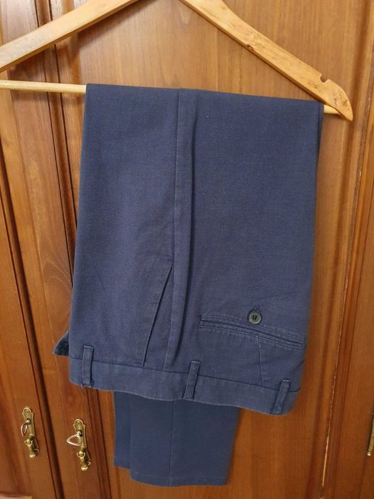 Calças Chino Azul Escuro Springfield - T 36