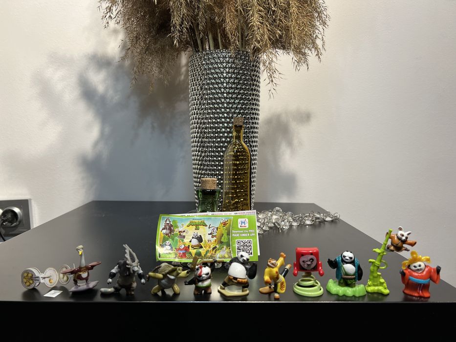 Панда Кунг Фу киндер игрушки панда коллекция