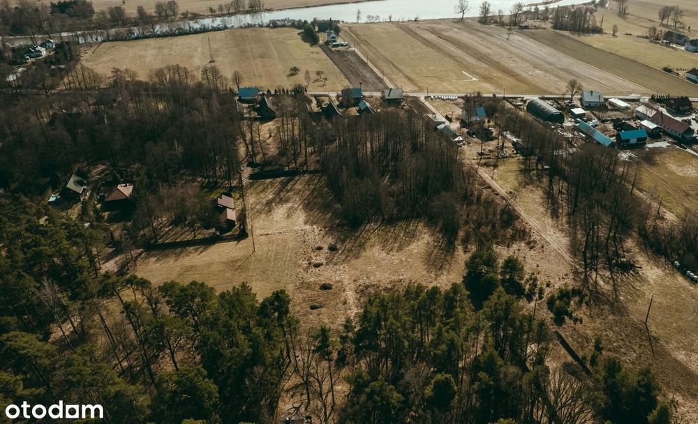 Wyjątkowa działka 8900 m² z własnym lasem w Bojanach, gmina Brok - Widok 4