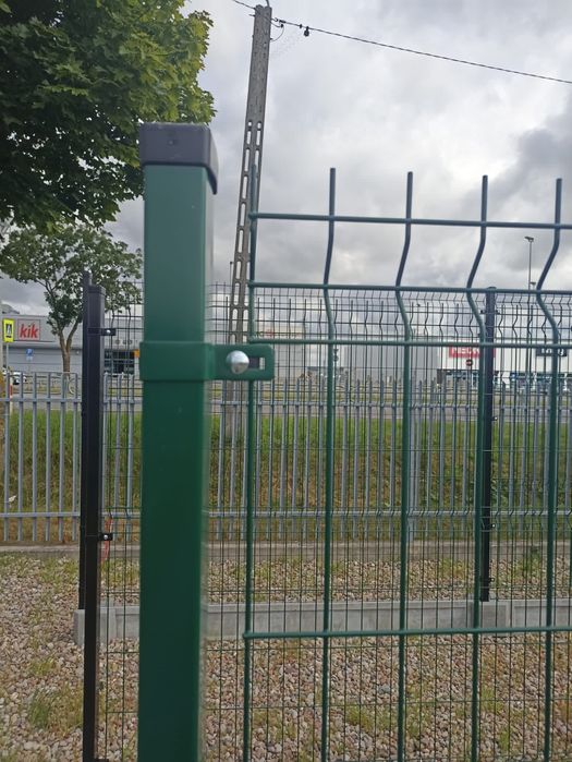 Ogrodzenia panelowe panel bramy furtki słupki płot palety