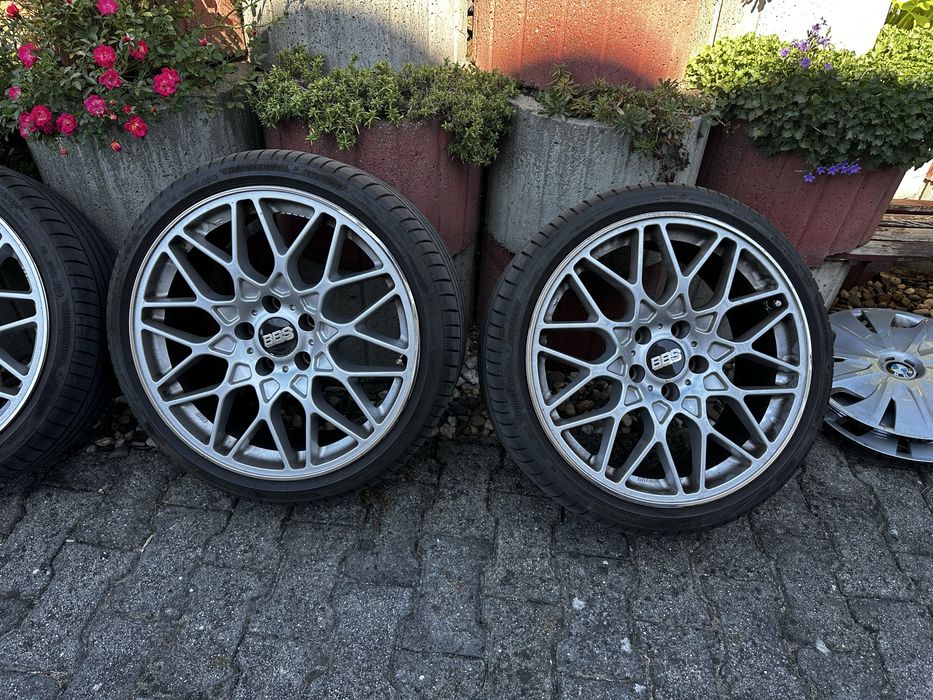 ORYGINALNE BBS RX301 19” 5x120 BMW + NOWE Bridgestone 2025