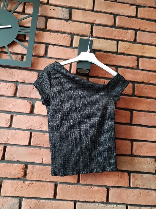 Fajna bluzeczka czarna rozmiar S  H&M
