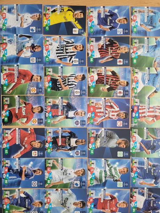 UEFA CHAMPIONS LEAGUE 2013/2014 - karty bazowe 43 sztuk