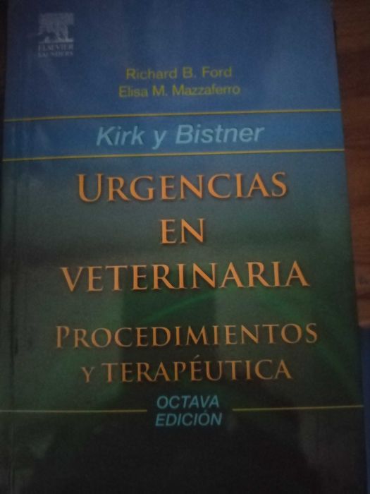 Livros e atlas de Veterinária, como novos!