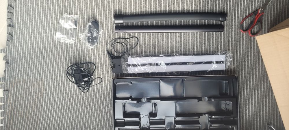 Lampa biurkowa LED podwójna 80 cm 24W regulowana