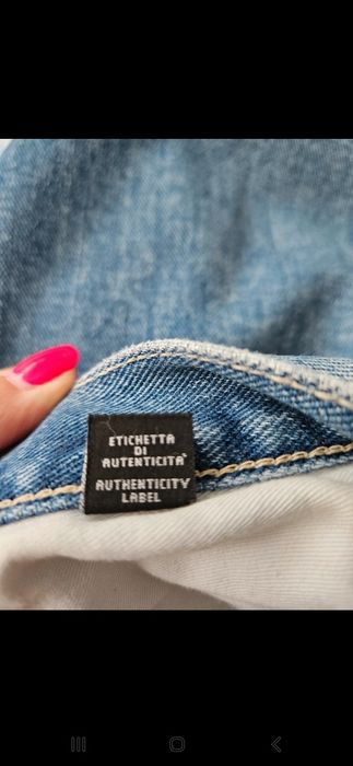 Spodnie jeansy Versace Jeans Couture Made in Italy, rozmiar 31/45
