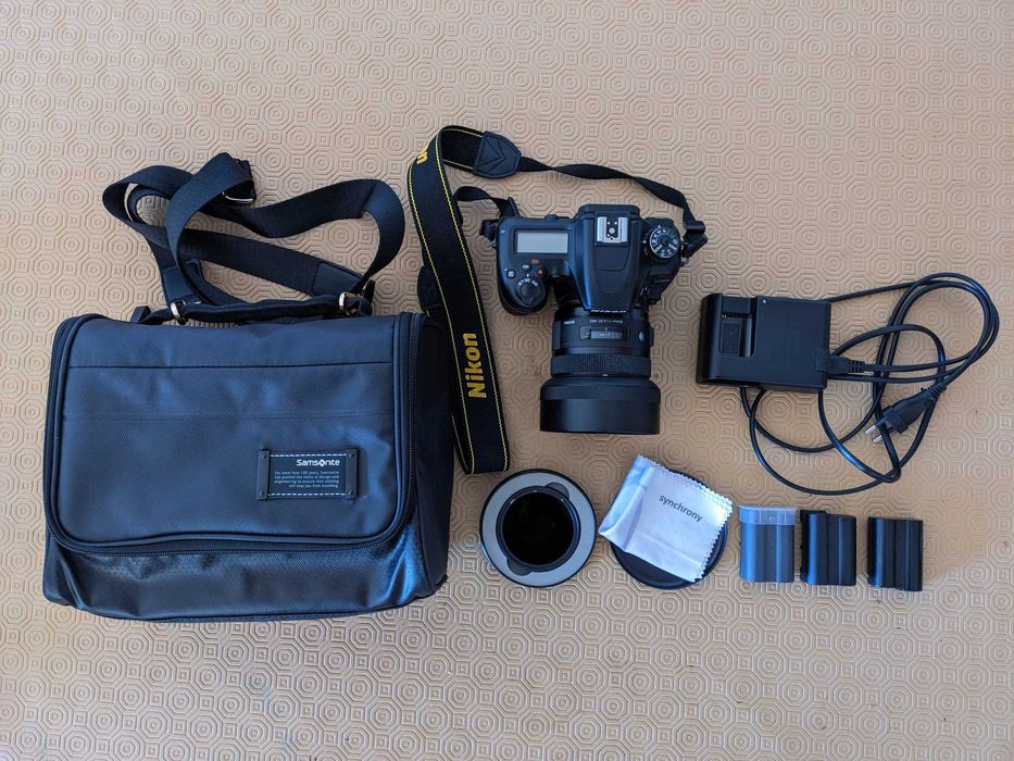 Pack Profissional Nikon D7500 + Sigma 30mm f/1.4 ART + Extras
