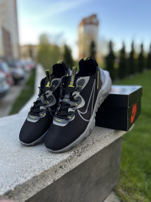 Кросівки Nike react vision 55 Black NEW Model
