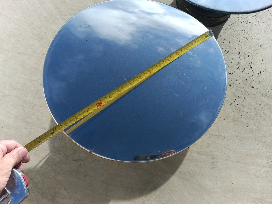 Capacete inox para chaminé 200mm