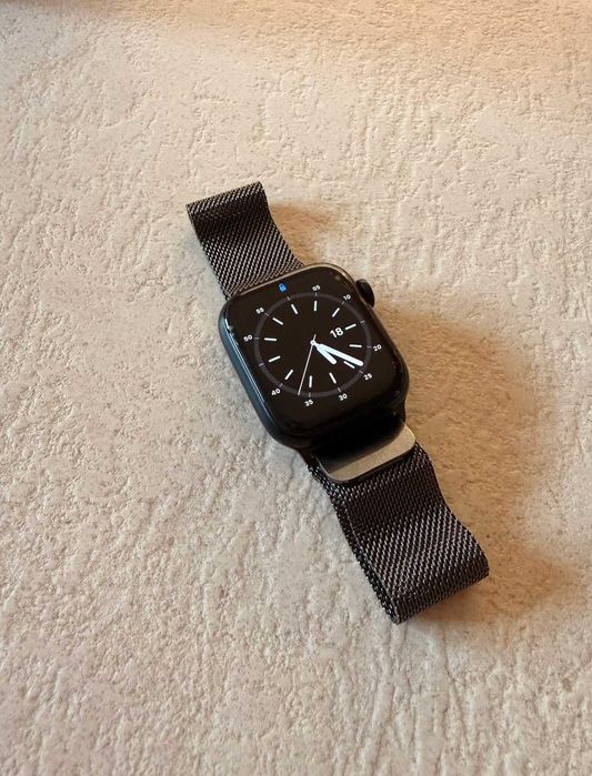 Apple watch series 8, 41mm, celular + Apple bransoleta mediolańska